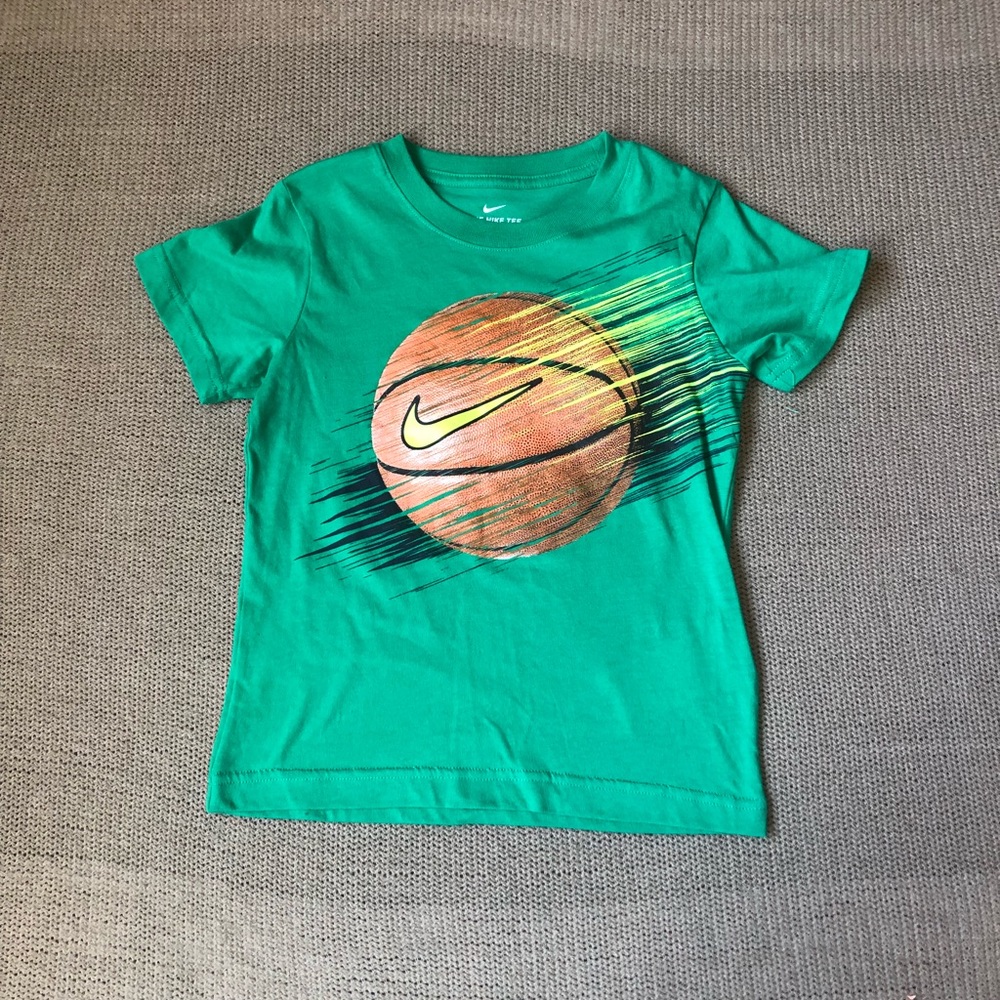 Green Nike shirt